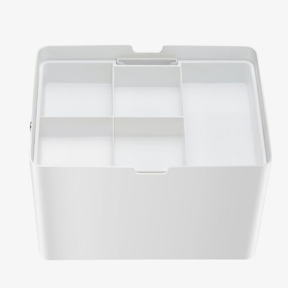 Conair LED-Lighted Storage Vanity Touchscreen Mirror- White - Picture 4 of 12